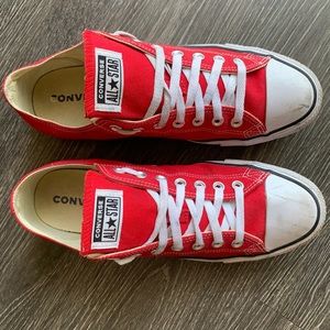Converse Chuck Taylor All Star Ox Red Unisex Classic Casual Shoes